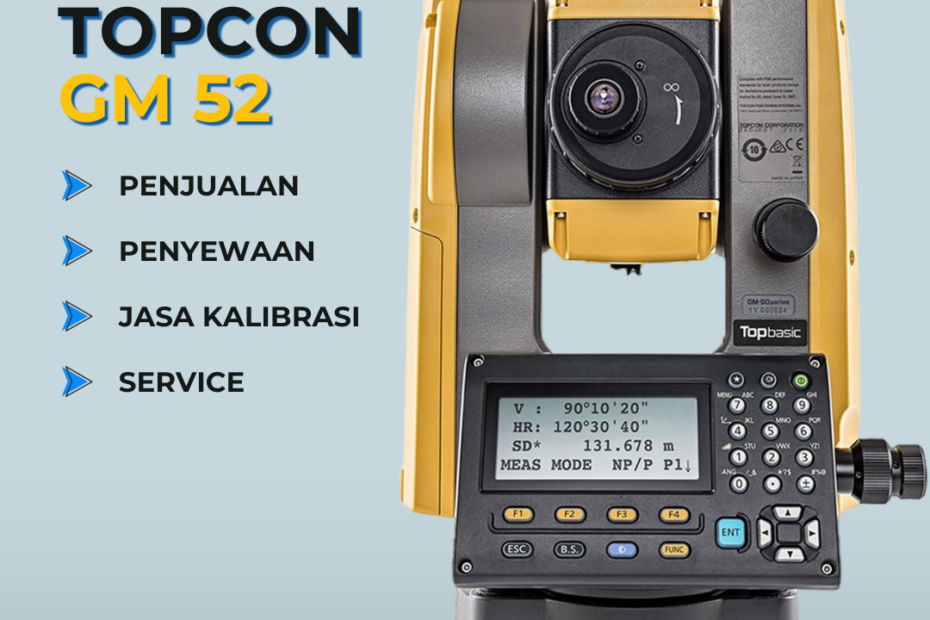 TOTAL STATION TOPCON-GM-52-1